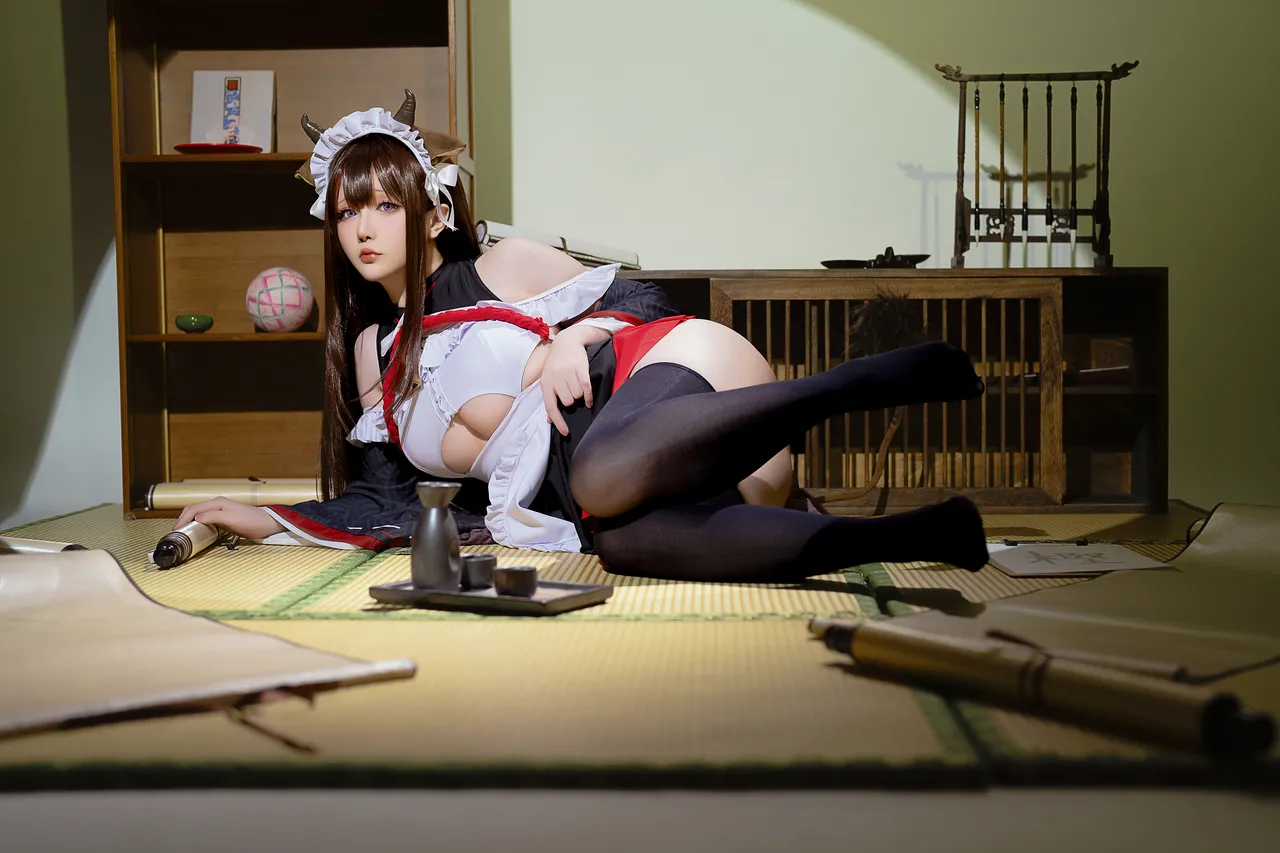 星之迟迟 2023-12月计划B - 碧蓝航线-樫野 女仆-erohere41.webp